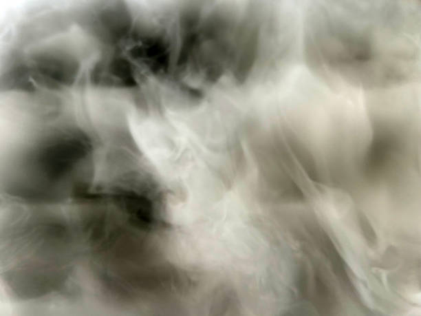 istock Abstract fog or smoke on black color background 2114054847