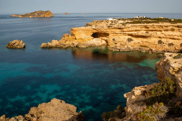 istock Ibiza turquoise waters and beautiful coves 2114166088