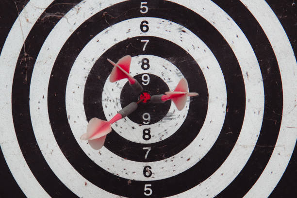istock red darts arrows in the target center 2114285569