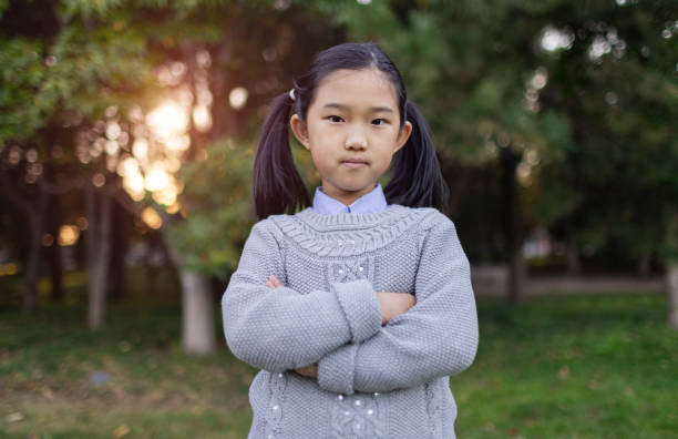 Little Girl Arms Crossed