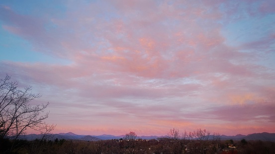 Pink Clouds in the Morning