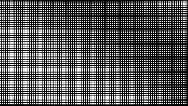 Abstract halftone motion background. Moving dots seamless loop
