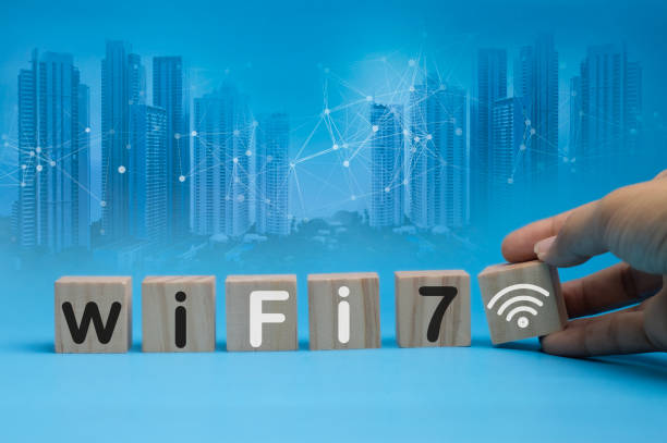 istock concept technology wifi 7 connect to the internet world with new technology 2114783448