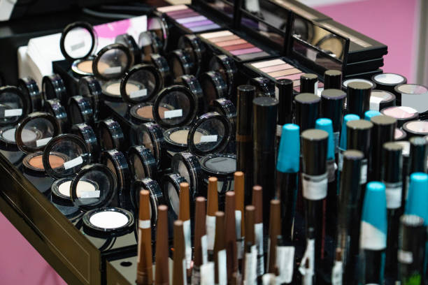 istock Showcase with a variety of cosmetics 2114793853