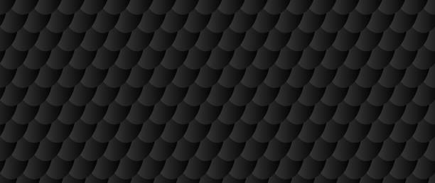 istock fish scale seamless pattern. skin texture background of fish, dragon, reptile, snake. 2114822757