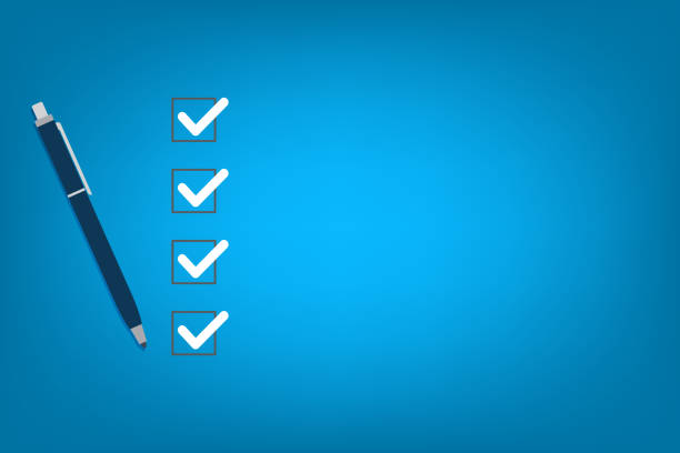 istock Check list and to do list with checkboxes, concept of survey, online quiz, completed things or done test, feedback. 2115001693