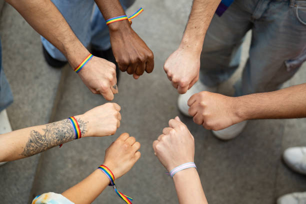 istock Concept of unity and support for the LGBTQ+ community 2115060884