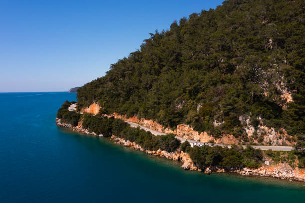 istock Aerial view of Akyaka Mugla Turkey 2115128500