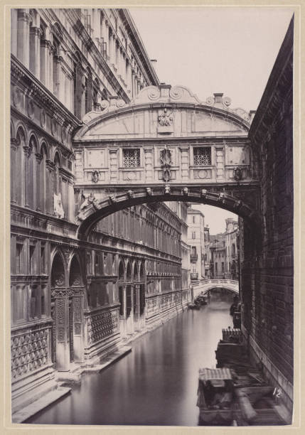 istock Historical view of Venice, Italy, original photograph, published ca. 1870 2115217632