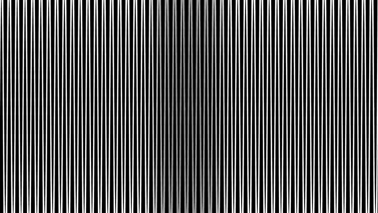 Abstract background of vertical white and black stripes. Retro glitch analog VHS pattern