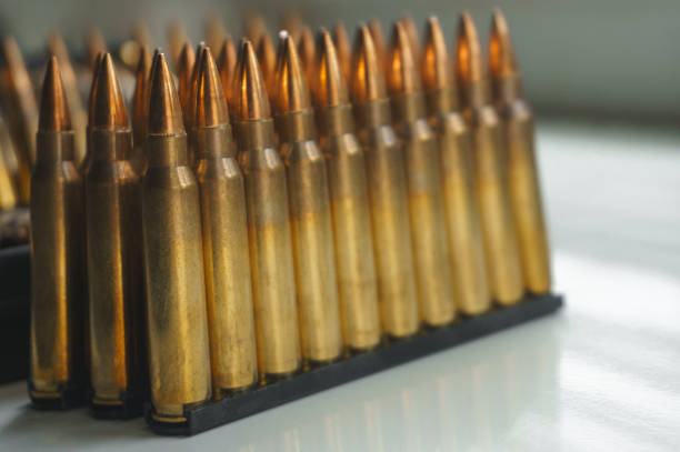 Small-caliber ammunition for small arms.