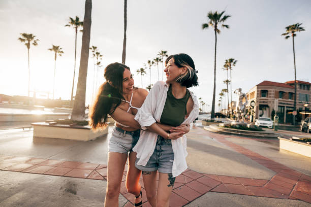 istock Happy women on summer vacation 2115295274