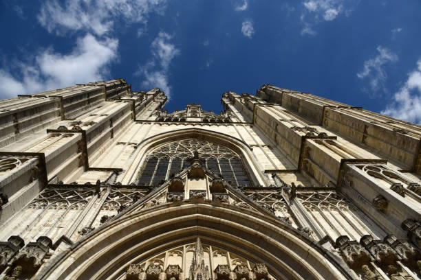 Gothic Barcelona Cathedral named Santa Eulalia or Santa Creu, Spain