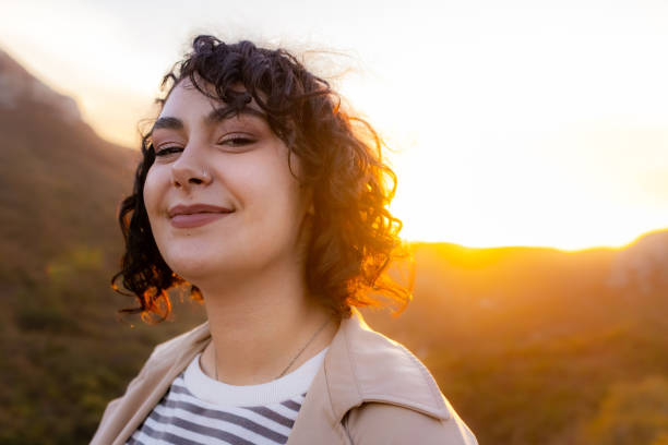 istock Woman hiking in mountains 2115366212