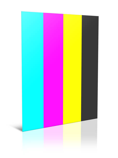 istock Four CMYK Reports blank template black, cyan, yellow, magenta for presentation layouts and design. Raster Illustration. 2115372070