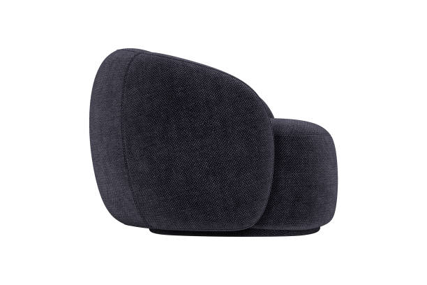istock Modern fabric armchair isolated on white background. 2115425021