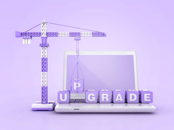 istock UPGRADE Blocks with Tower Crane on Computer Laptop 2115469208