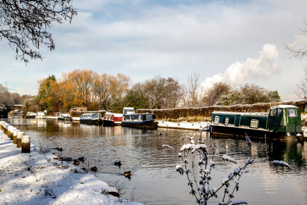 istock Winter On The Bridgewater Canal 2115511646