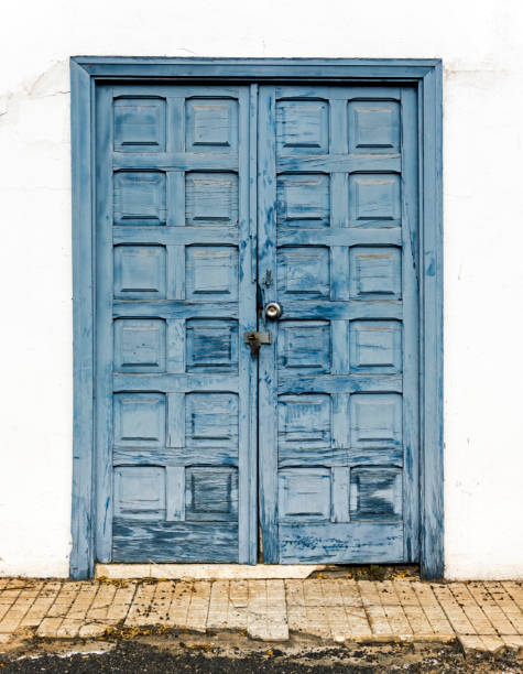 istock Blue Entrance Doors 2115513193