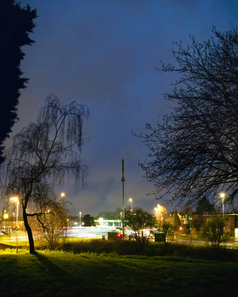 istock Illuminated Luton city of England 2115696384