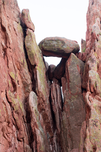 Rock formation at Garden of the Gods, Colorado, USA