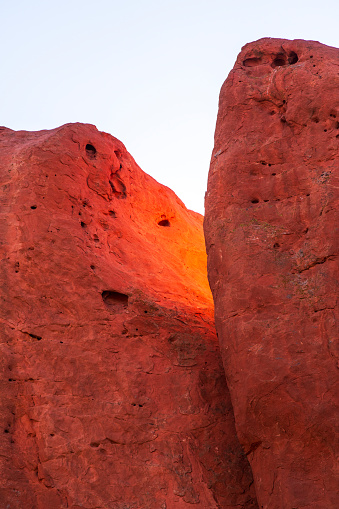 Red rocks at Garden of the Gods, Colorado, USA