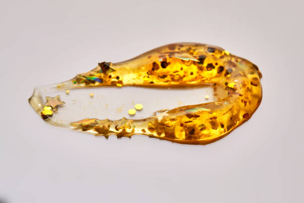 istock Cosmetic gel with glitter on a beige background. 2116128861