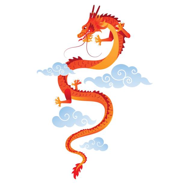 istock Year of the Dragon - Festive Zodiac Vectors 2116503111