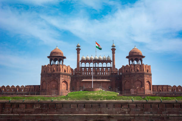 istock Red Fort in Delhi, India. 2116636420