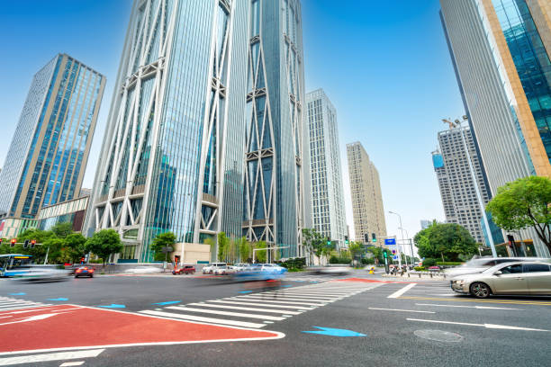 istock The city's streets and car 2116706886