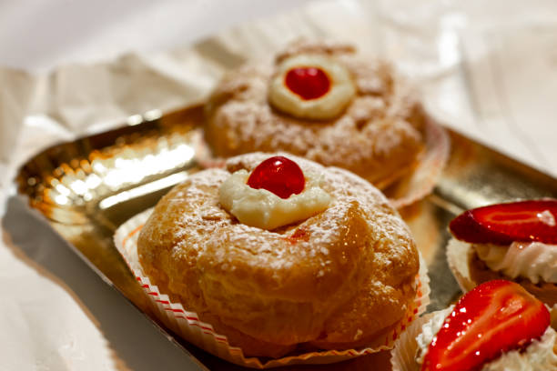 istock Italian dessert Zeppole di San Giuseppe 2116807901