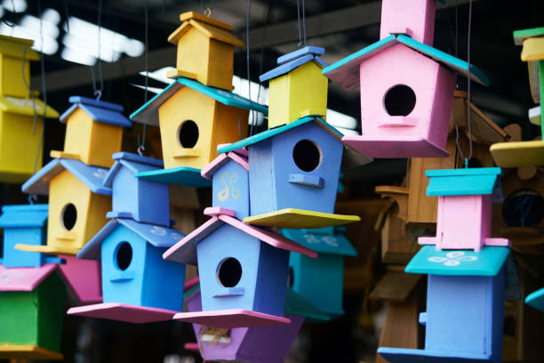 istock colorful bird house 2116844608