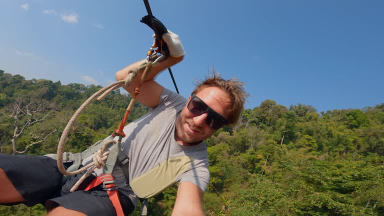 Morning Flight: Zip-Lining Over Laos' Tropical Rainforest