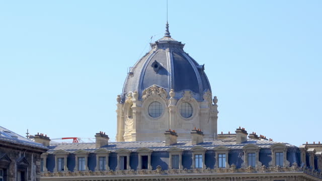 Dome of the Commercial Court building  in Paris