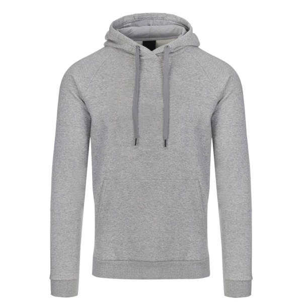 istock Classic Grey Pullover Hoodie. Ghost photo on a mannequin 2116896287
