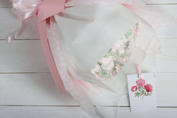 istock Homemade marshmallows. Marshmallow tulips. Marshmallow flowers. 2116946302