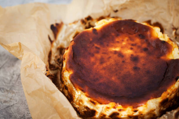 San Sebastian Burnt Basque cheesecake