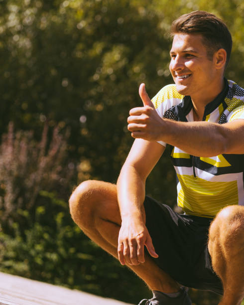 istock Young sporty man outdoor 2117070369