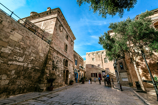 Inside Old Town Of Mdina, Malta
