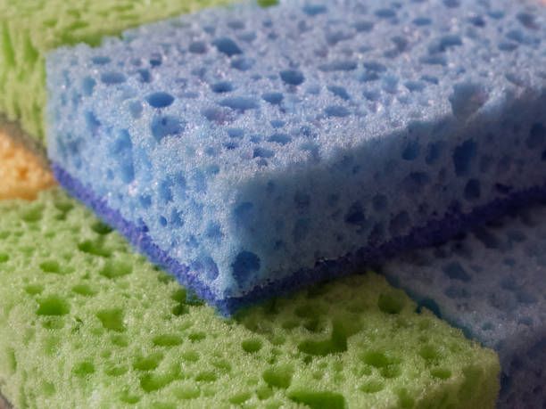 istock A few colorful sponges, a close-up shot. 2117148712
