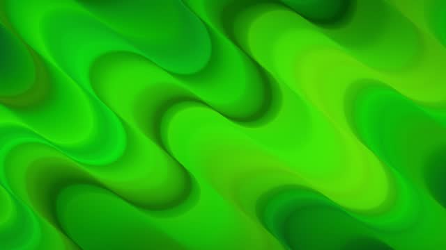 Abstract colorful wavy background in bright rainbow colors. Modern colorful wallpaper looped animation