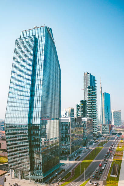 istock Gae Aulenti street 2117248631