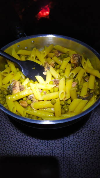 Camp food in a cold nigth at Brazil