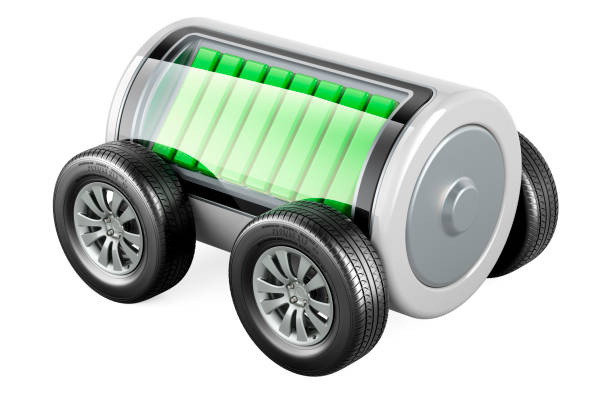 This detailed view highlights an electric vehicle platform featuring battery packs and dual electric motors designed for efficient energy use and advanced performance.