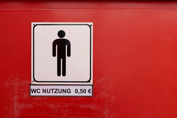 istock toilet for men in Germany 2117448136