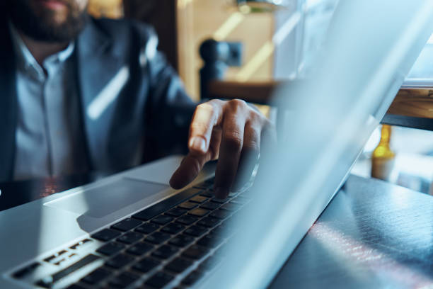 istock Working on laptop technology communication official lifestyle 2117478889