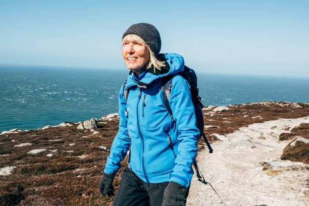 istock Senior woman on Anglesey, North Wales, UK 2117493731