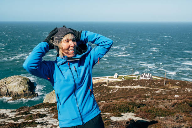 istock Senior woman on Anglesey, North Wales, UK 2117498485