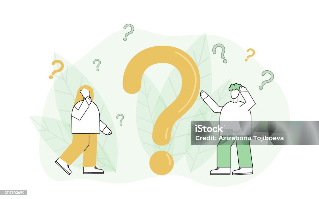 Issues Or Questions Question Current Issues Idea Stock Illustration - Download Image Now ...