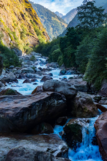 Tamor River on route to Kanchenjunga Base Camp Trek, Taplejung, Nepal